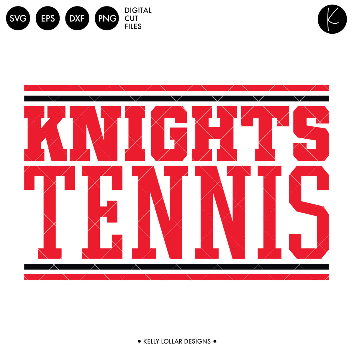 Knights Tennis Bundle | SVG DXF EPS PNG Cut Files