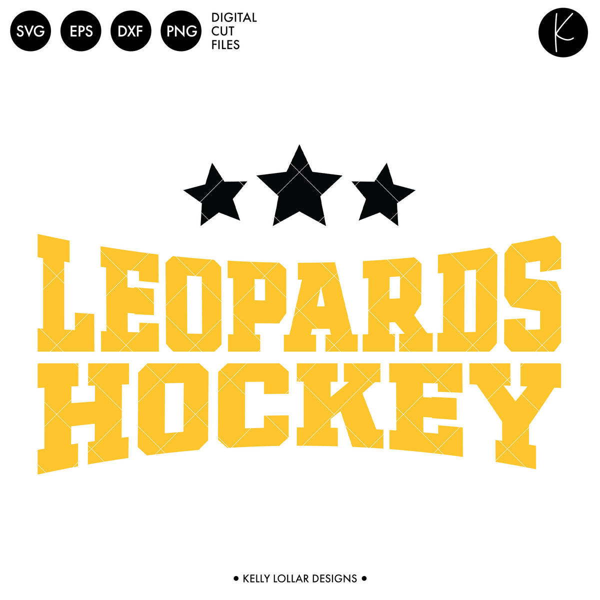 Leopards Hockey Bundle | SVG DXF EPS PNG Cut Files