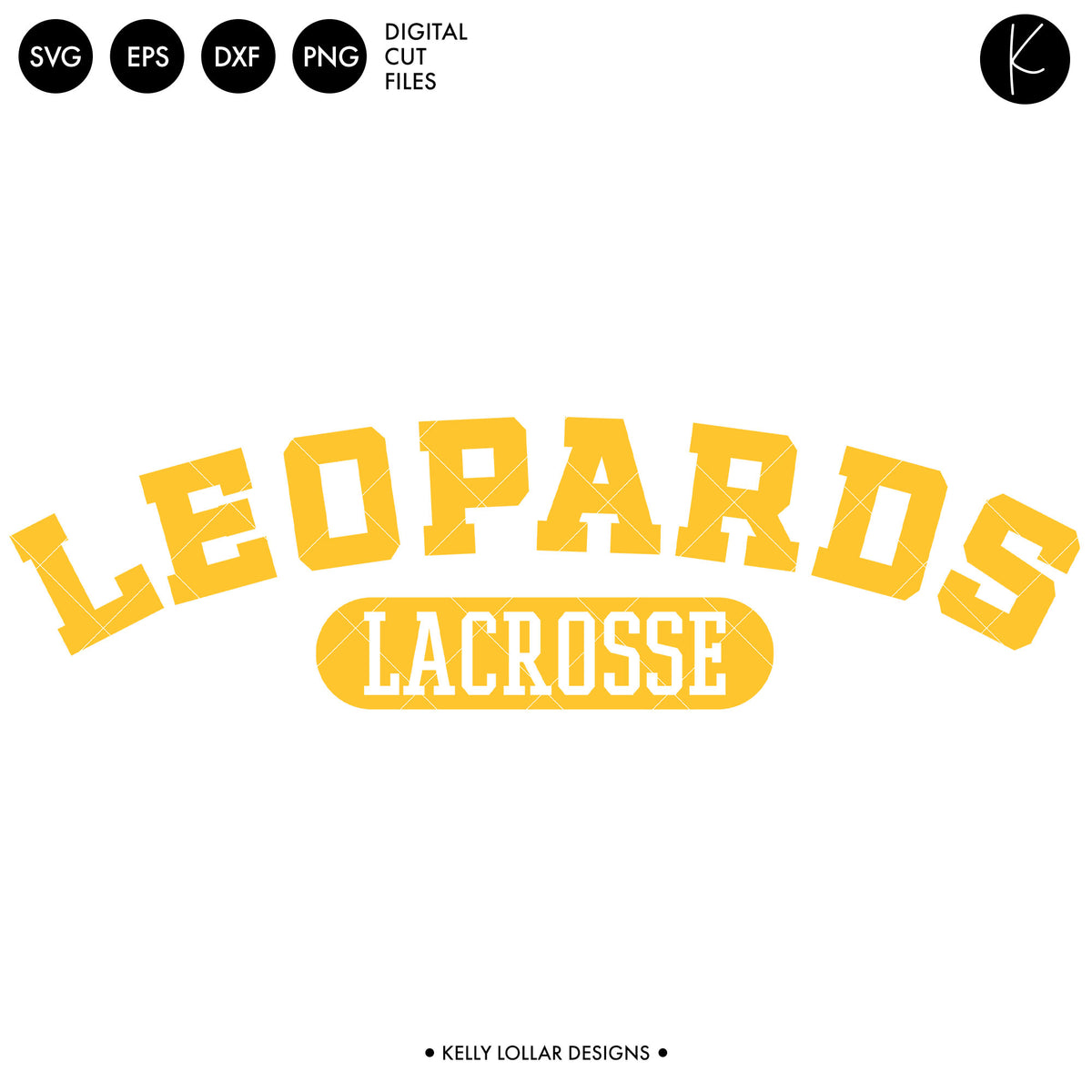 Leopards Lacrosse Bundle | SVG DXF EPS PNG Cut Files