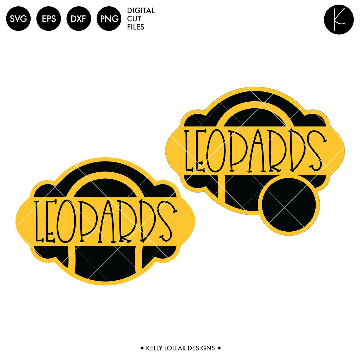 Leopards Tennis Bundle | SVG DXF EPS PNG Cut Files