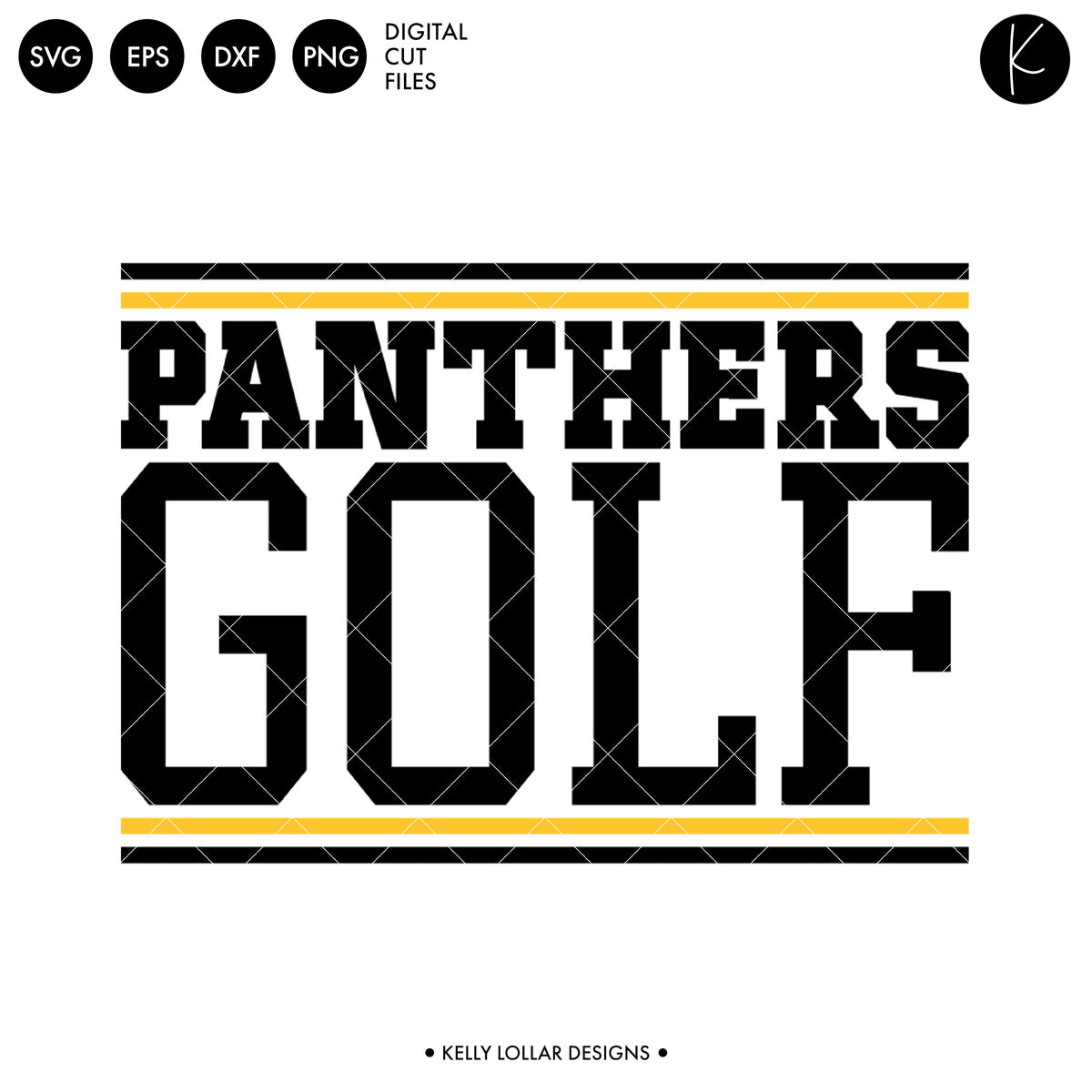 Panthers Golf Bundle | SVG DXF EPS PNG Cut Files