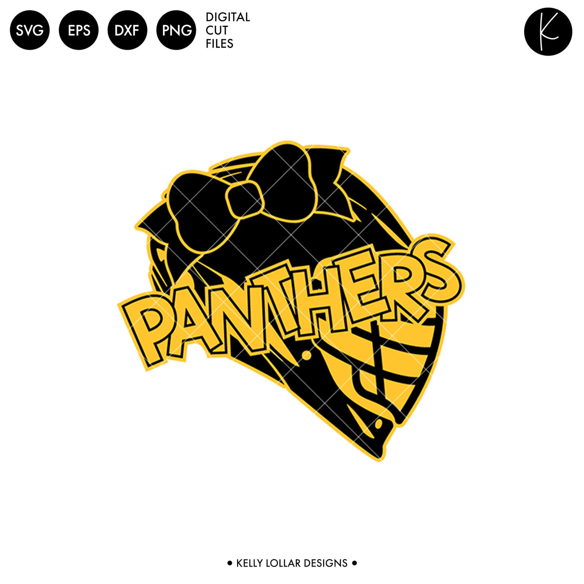 Panthers Lacrosse Bundle | SVG DXF EPS PNG Cut Files