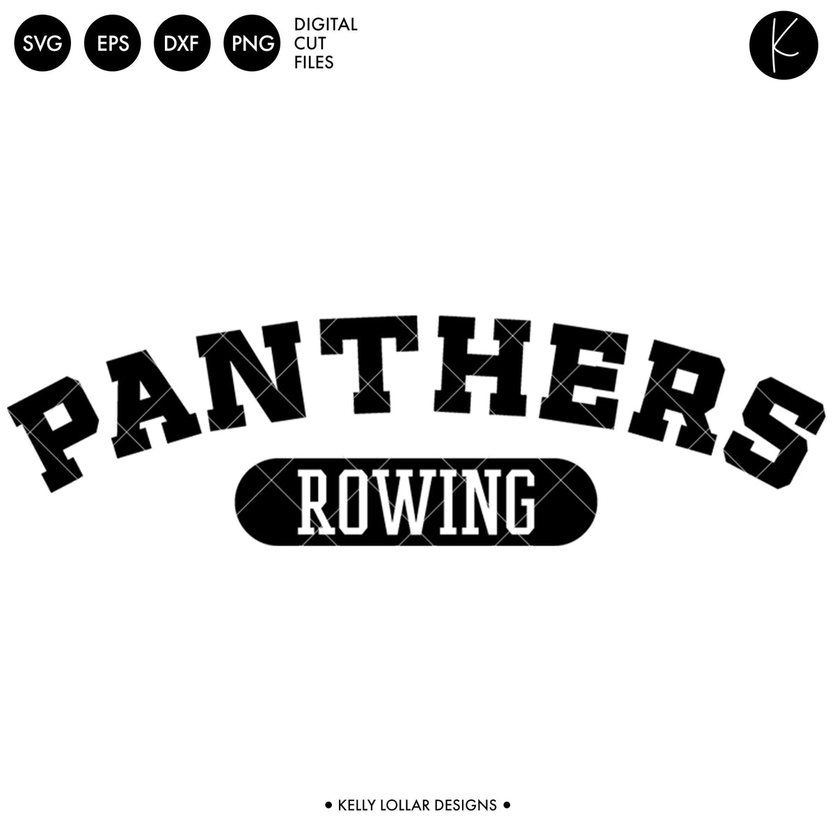 Panthers Rowing Crew Bundle | SVG DXF EPS PNG Cut Files