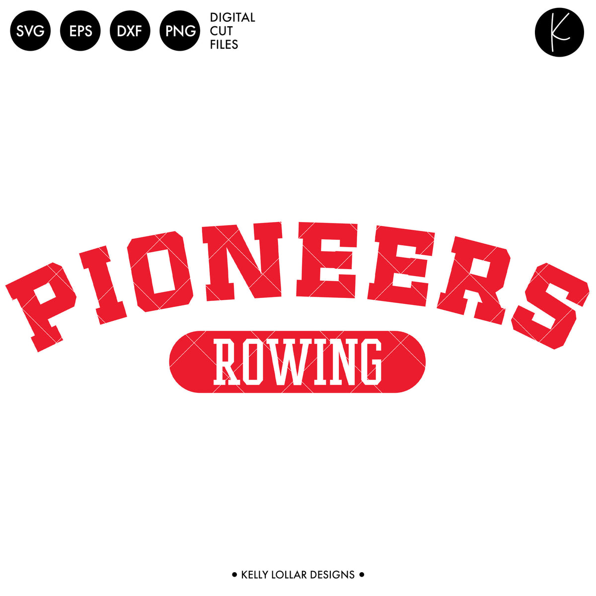 Pioneers Rowing Crew Bundle | SVG DXF EPS PNG Cut Files