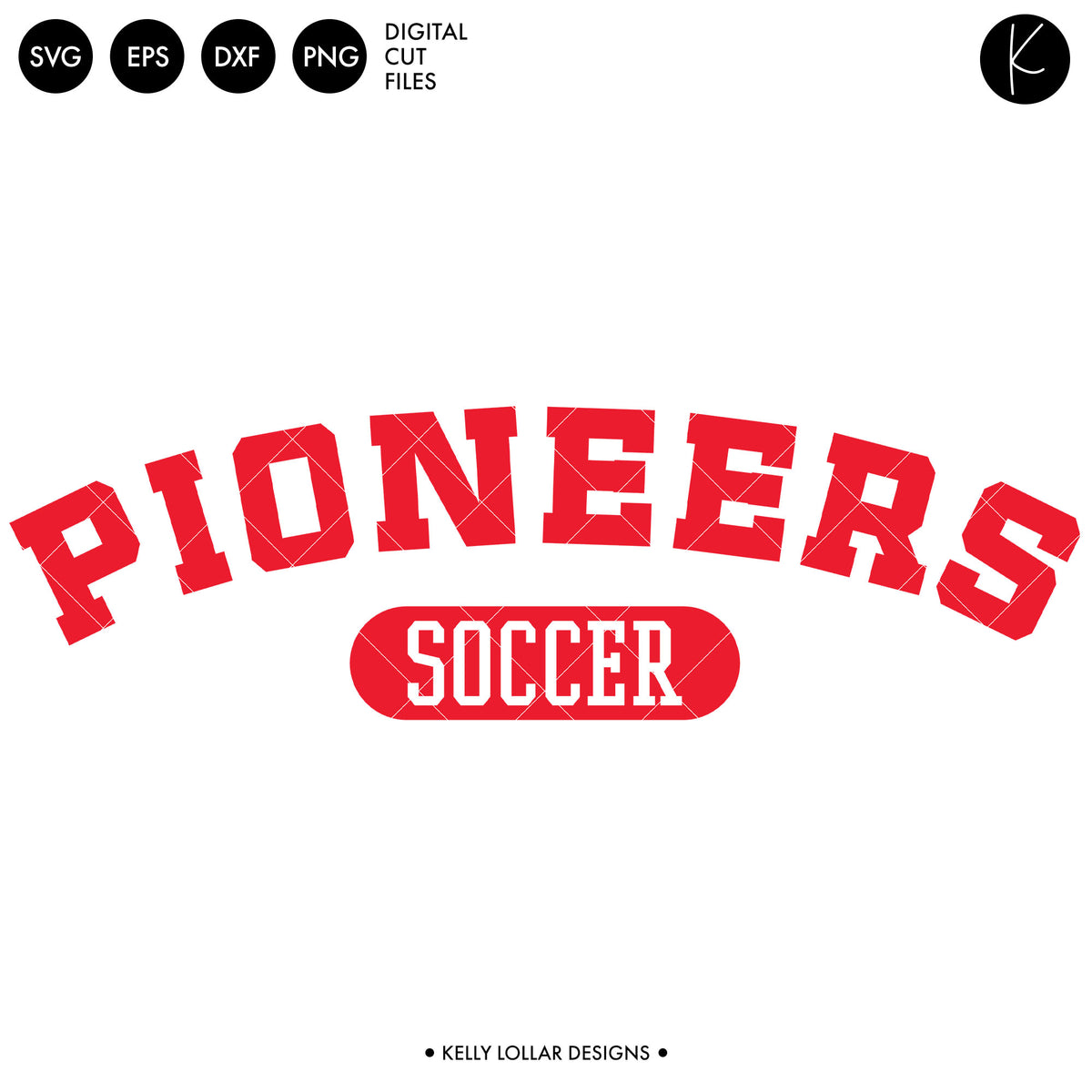 Pioneers Soccer and Football Bundle | SVG DXF EPS PNG Cut Files
