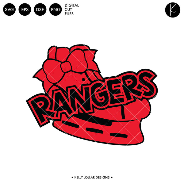 Rangers Hockey Bundle | SVG DXF EPS PNG Cut Files - Kelly Lollar Designs