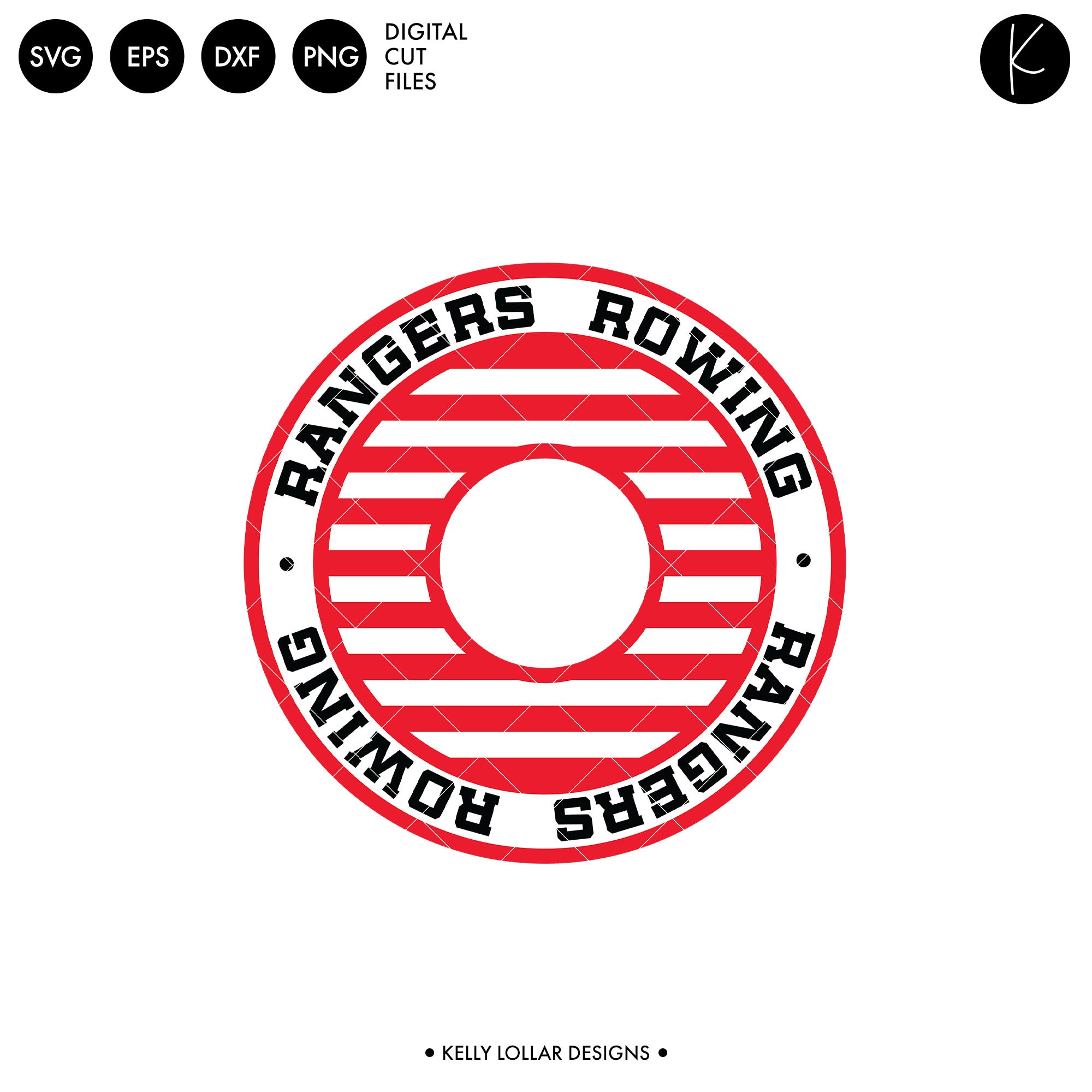 Rangers Rowing Crew Bundle | SVG DXF EPS PNG Cut Files - Kelly Lollar ...