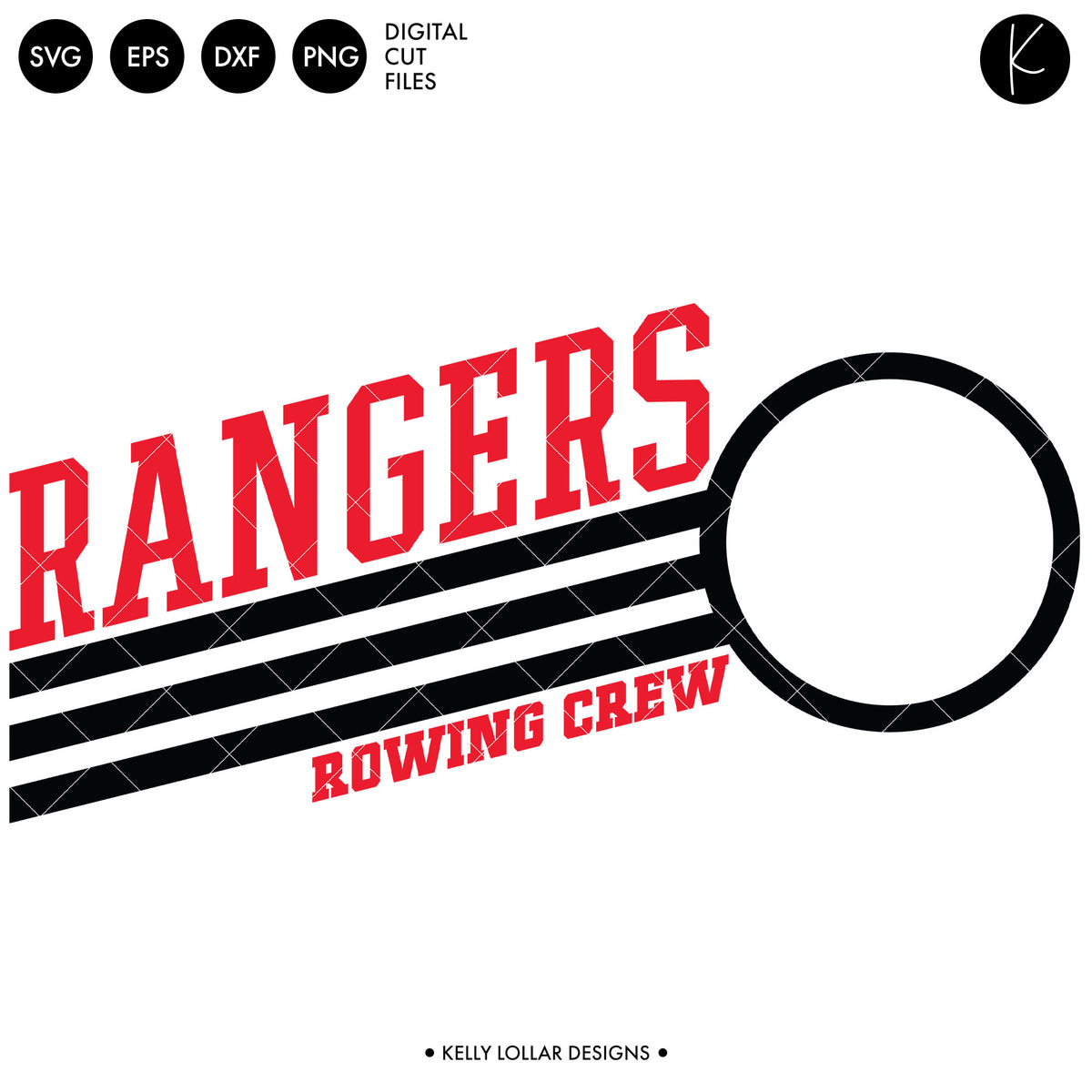 Rangers Rowing Crew Bundle | SVG DXF EPS PNG Cut Files