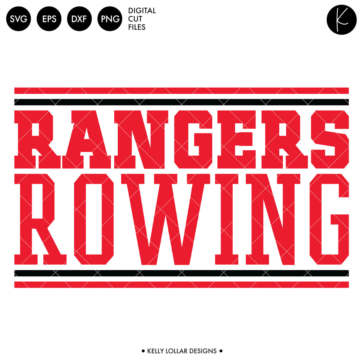 Rangers Rowing Crew Bundle | SVG DXF EPS PNG Cut Files