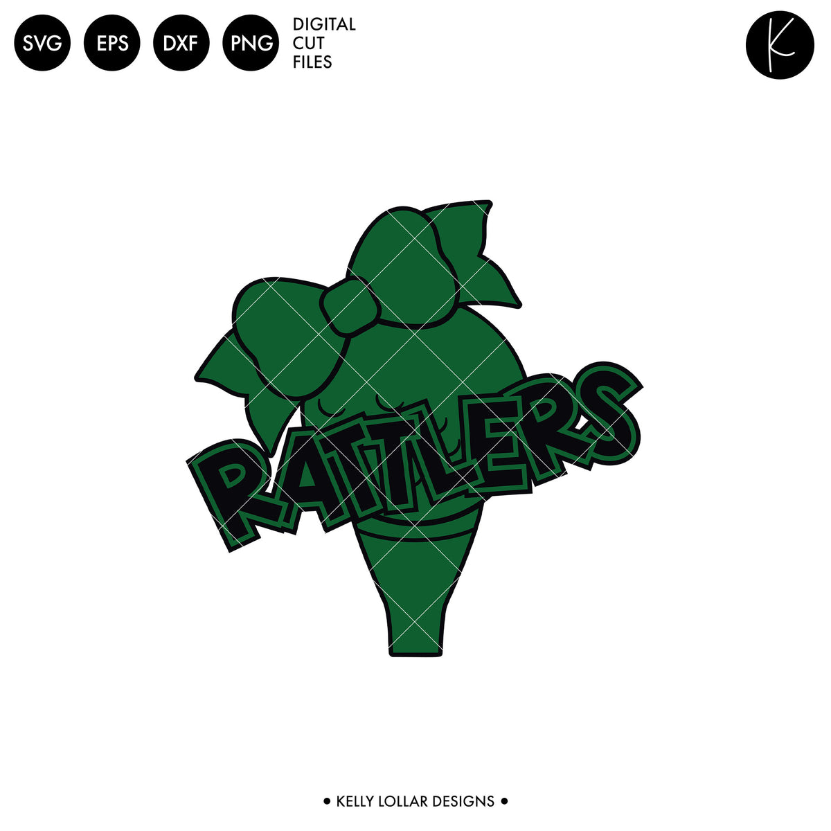 Rattlers Golf Bundle | SVG DXF EPS PNG Cut Files