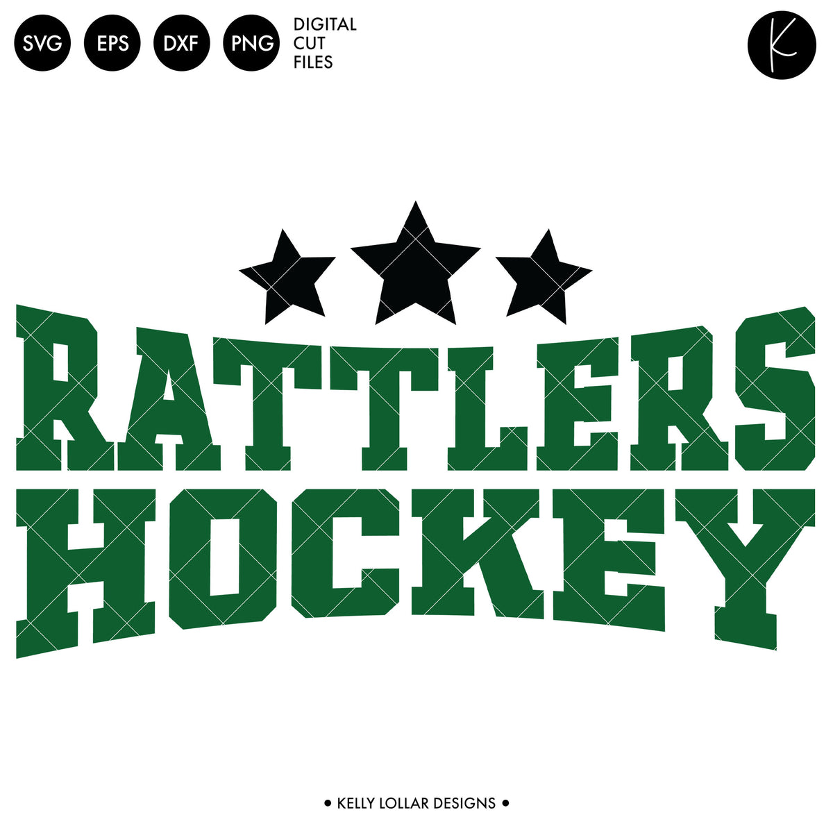 Rattlers Hockey Bundle | SVG DXF EPS PNG Cut Files