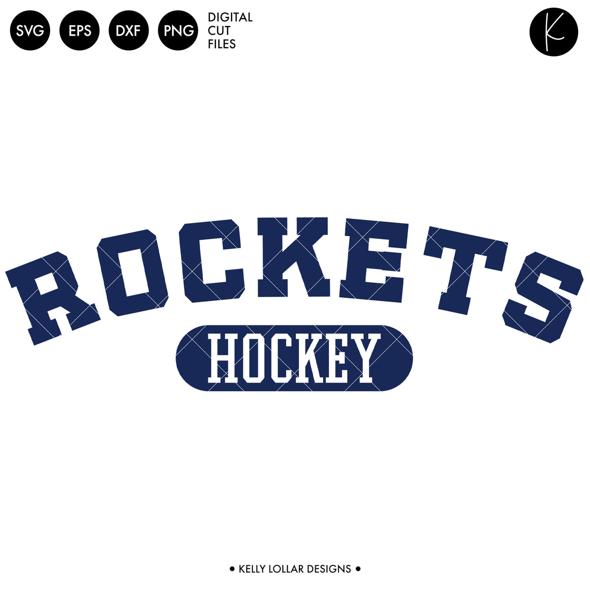Rockets Hockey Bundle | SVG DXF EPS PNG Cut Files