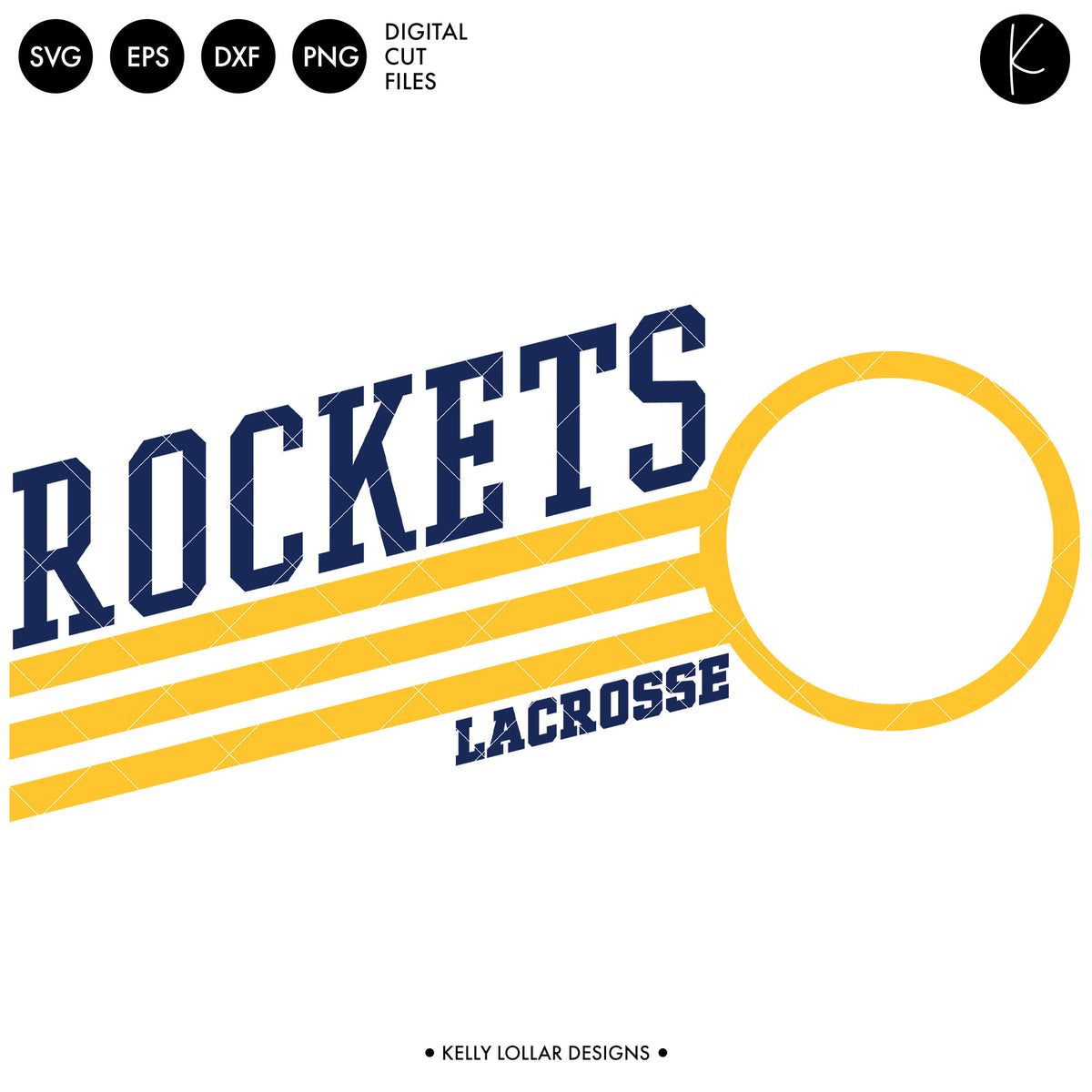 Rockets Lacrosse Bundle | SVG DXF EPS PNG Cut Files
