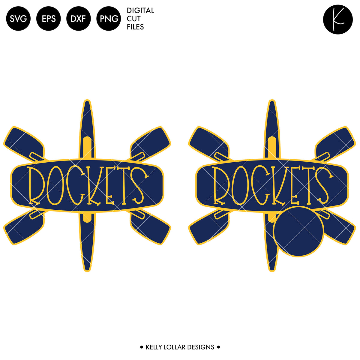 Rockets Rowing Crew Bundle | SVG DXF EPS PNG Cut Files