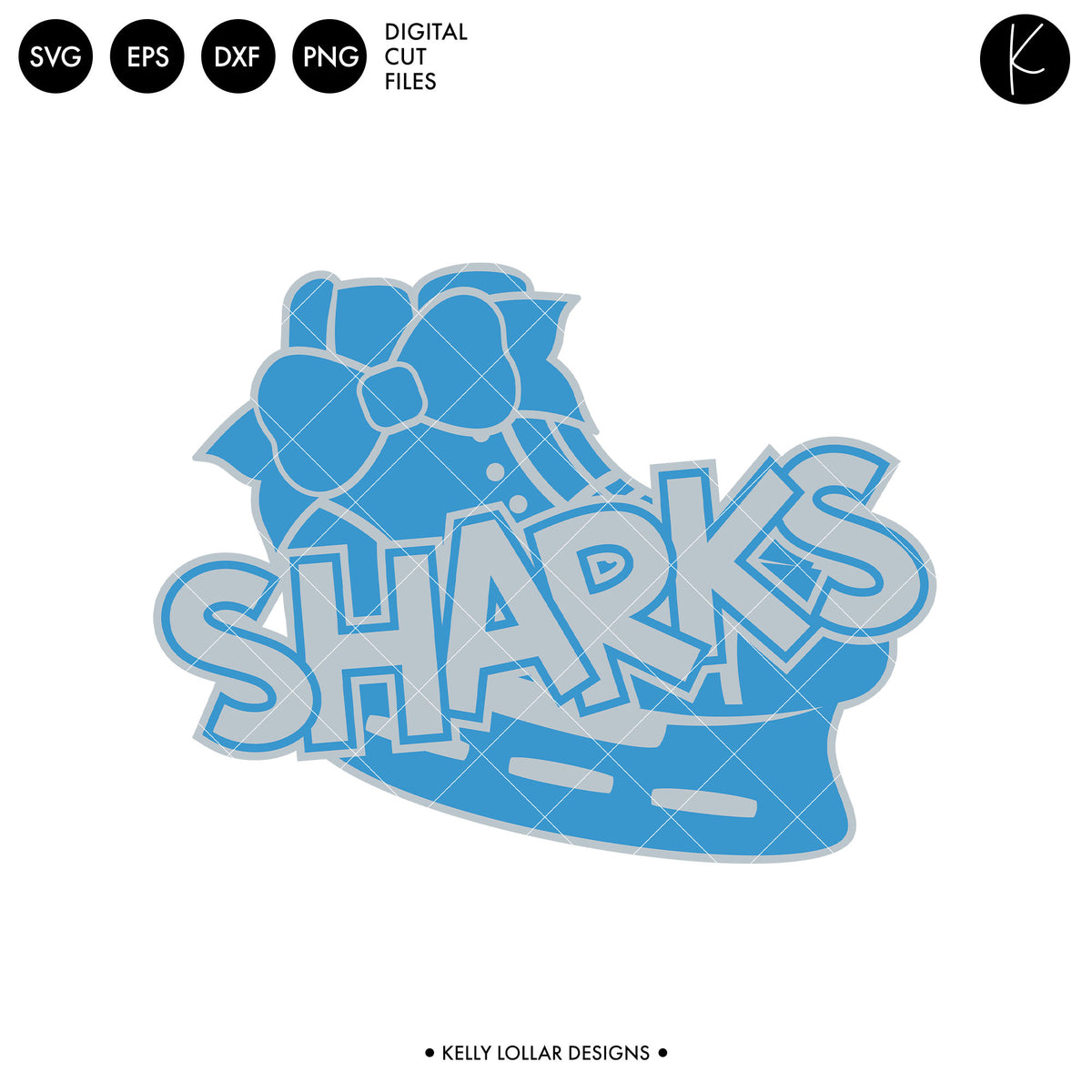 Sharks Hockey Bundle | SVG DXF EPS PNG Cut Files
