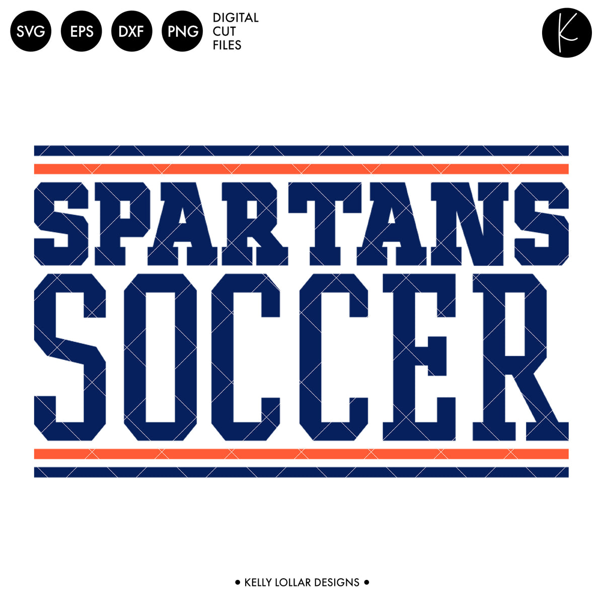 Spartans Soccer and Football Bundle | SVG DXF EPS PNG Cut Files