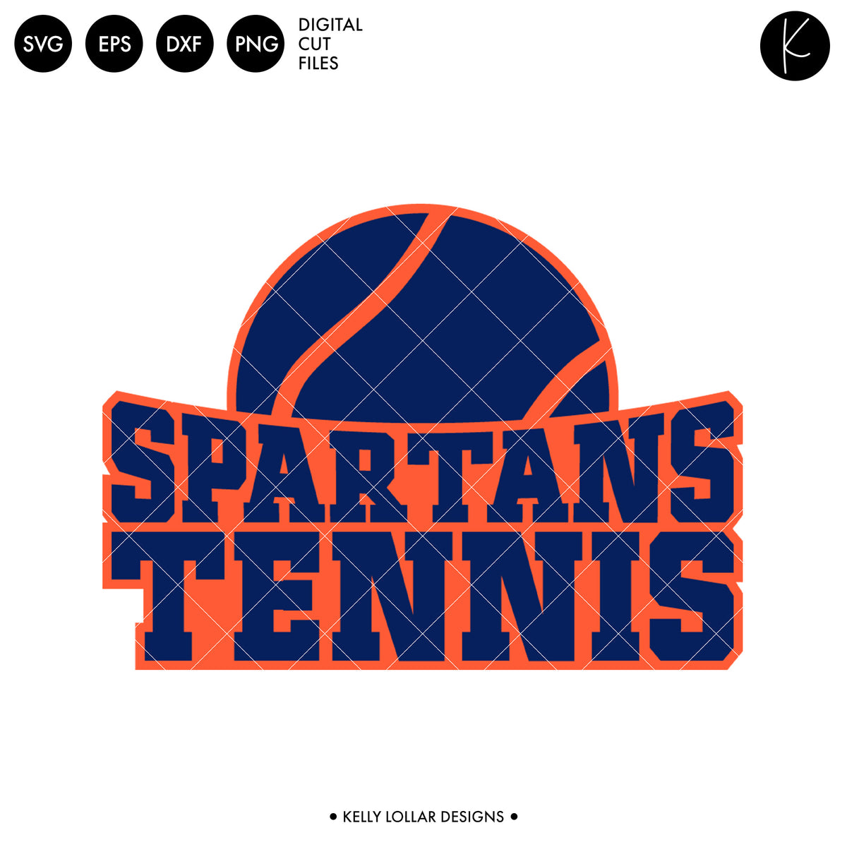 Spartans Tennis Bundle | SVG DXF EPS PNG Cut Files