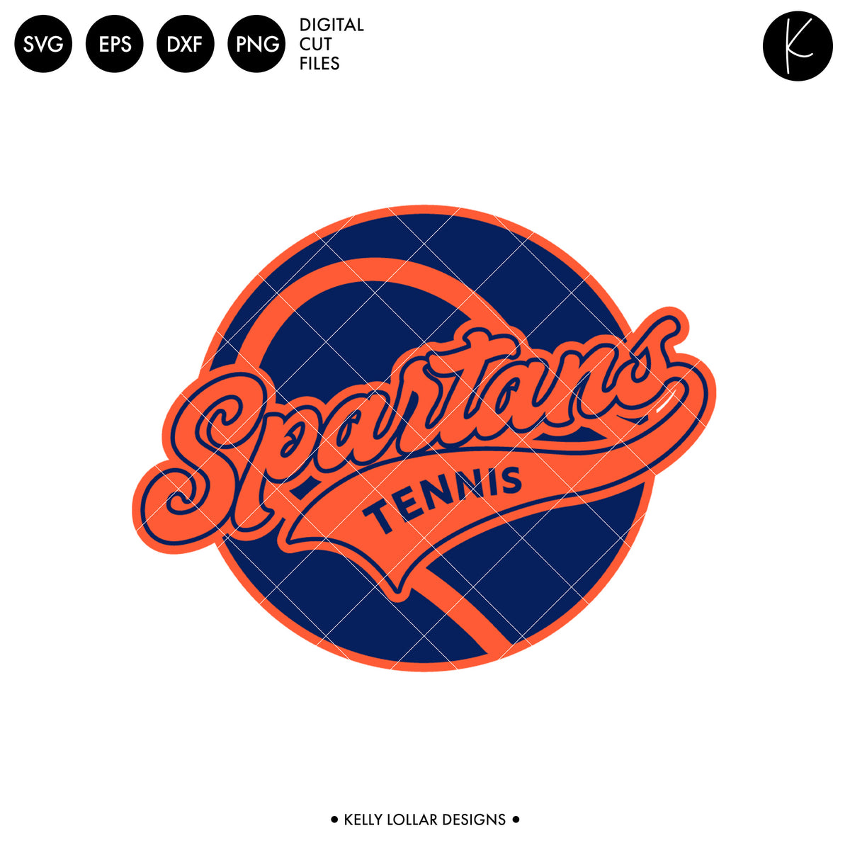 Spartans Tennis Bundle | SVG DXF EPS PNG Cut Files