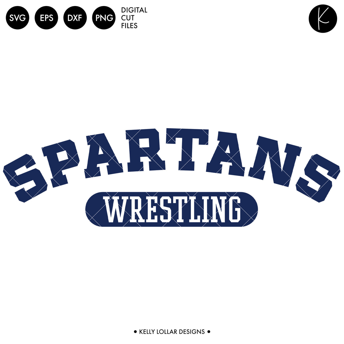 Spartans Wrestling Bundle | SVG DXF EPS PNG Cut Files