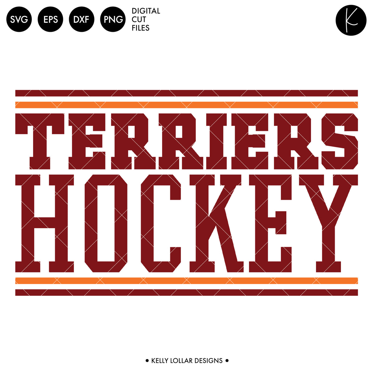 Terriers Hockey Bundle | SVG DXF EPS PNG Cut Files