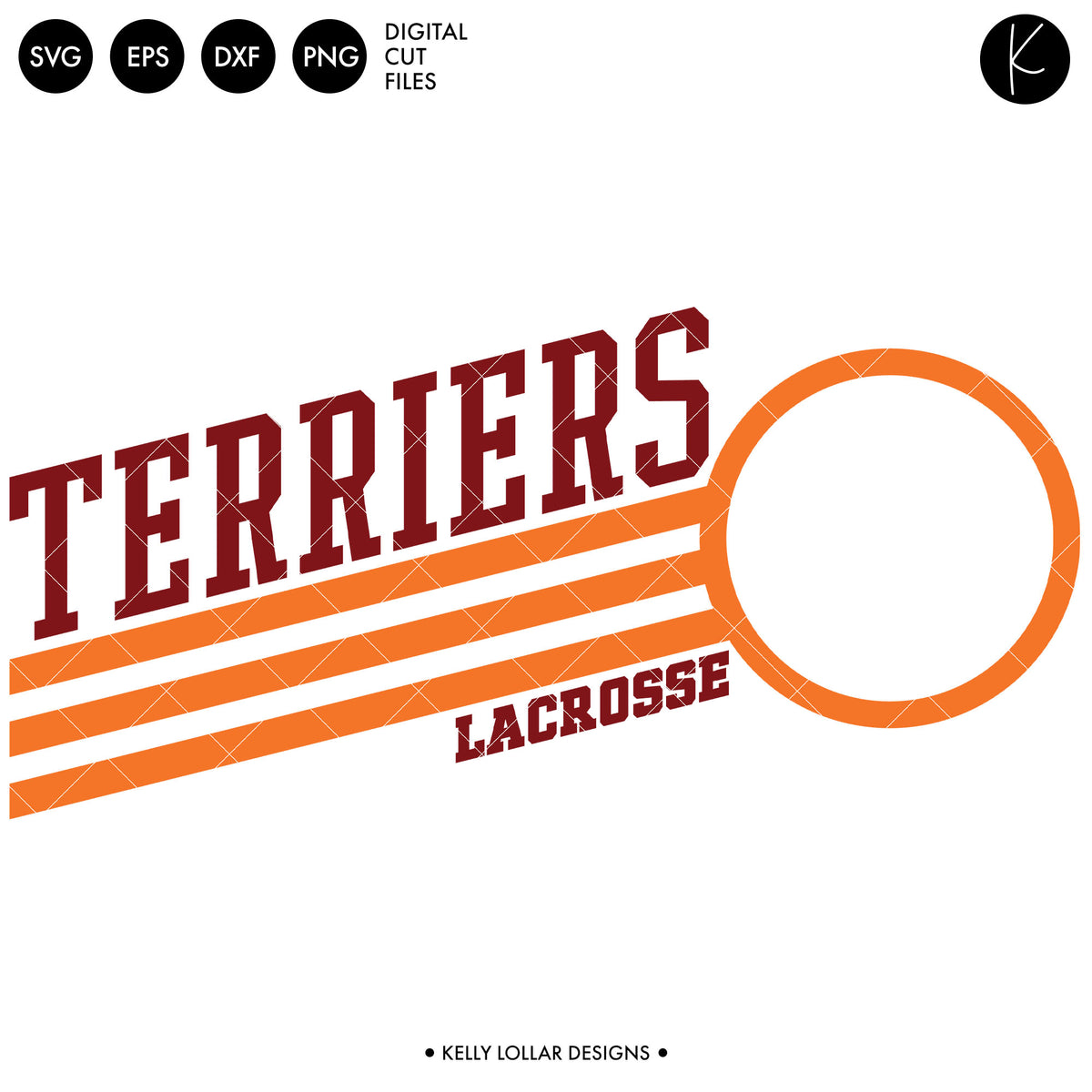 Terriers Lacrosse Bundle | SVG DXF EPS PNG Cut Files