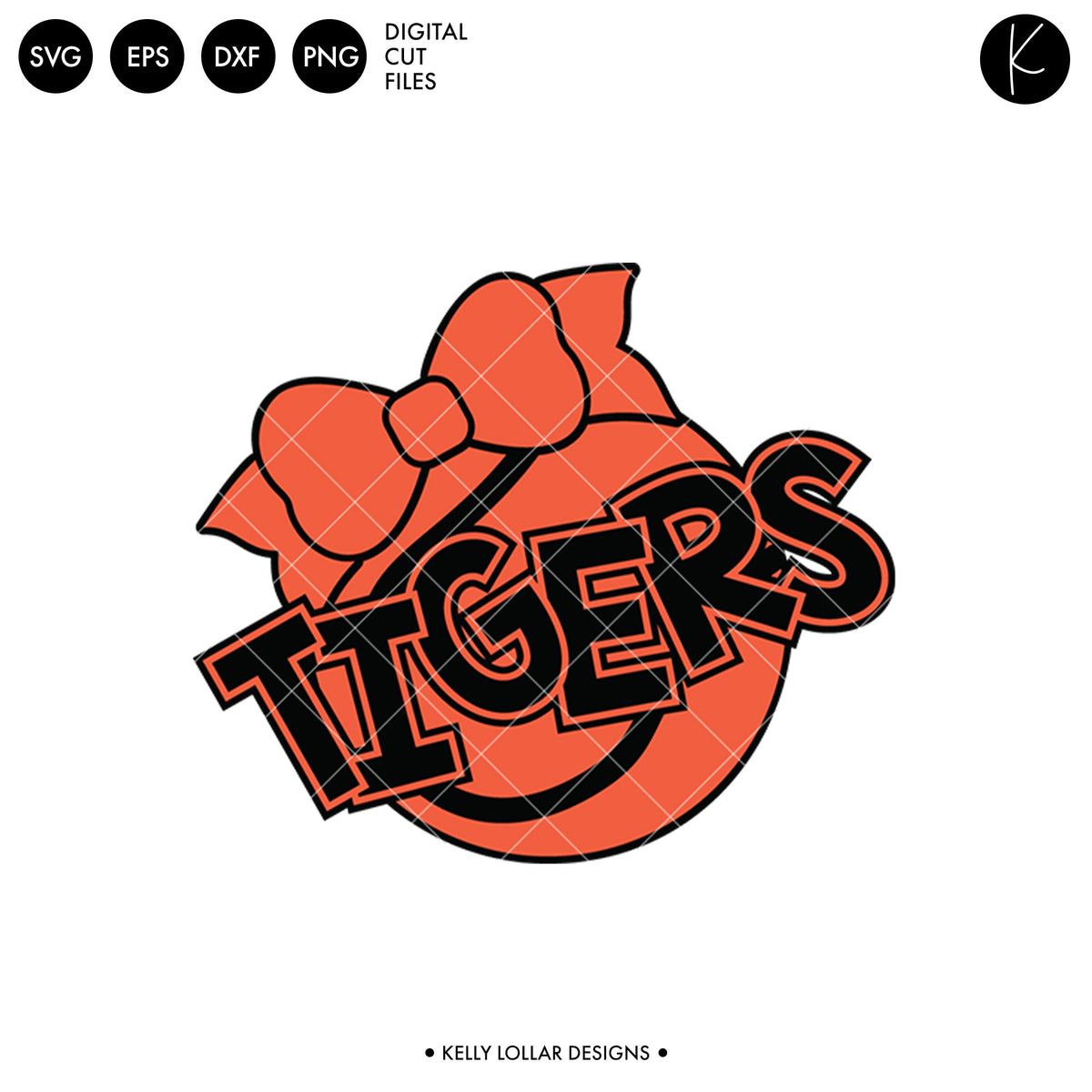 Tigers Tennis Bundle | SVG DXF EPS PNG Cut Files