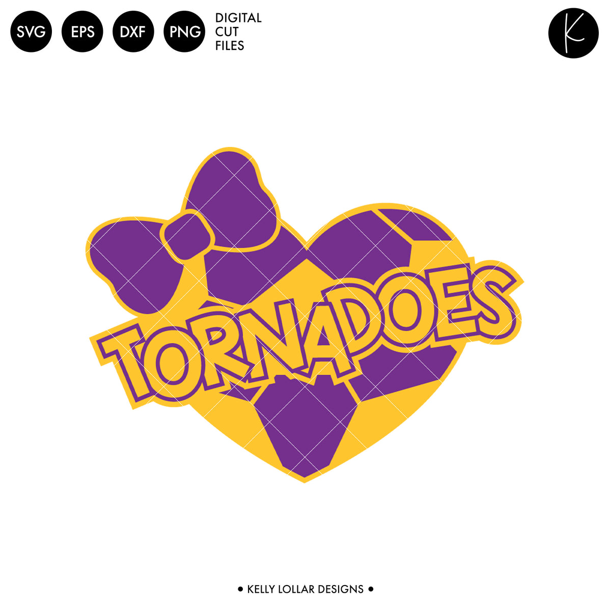 Tornadoes Soccer and Football Bundle | SVG DXF EPS PNG Cut Files