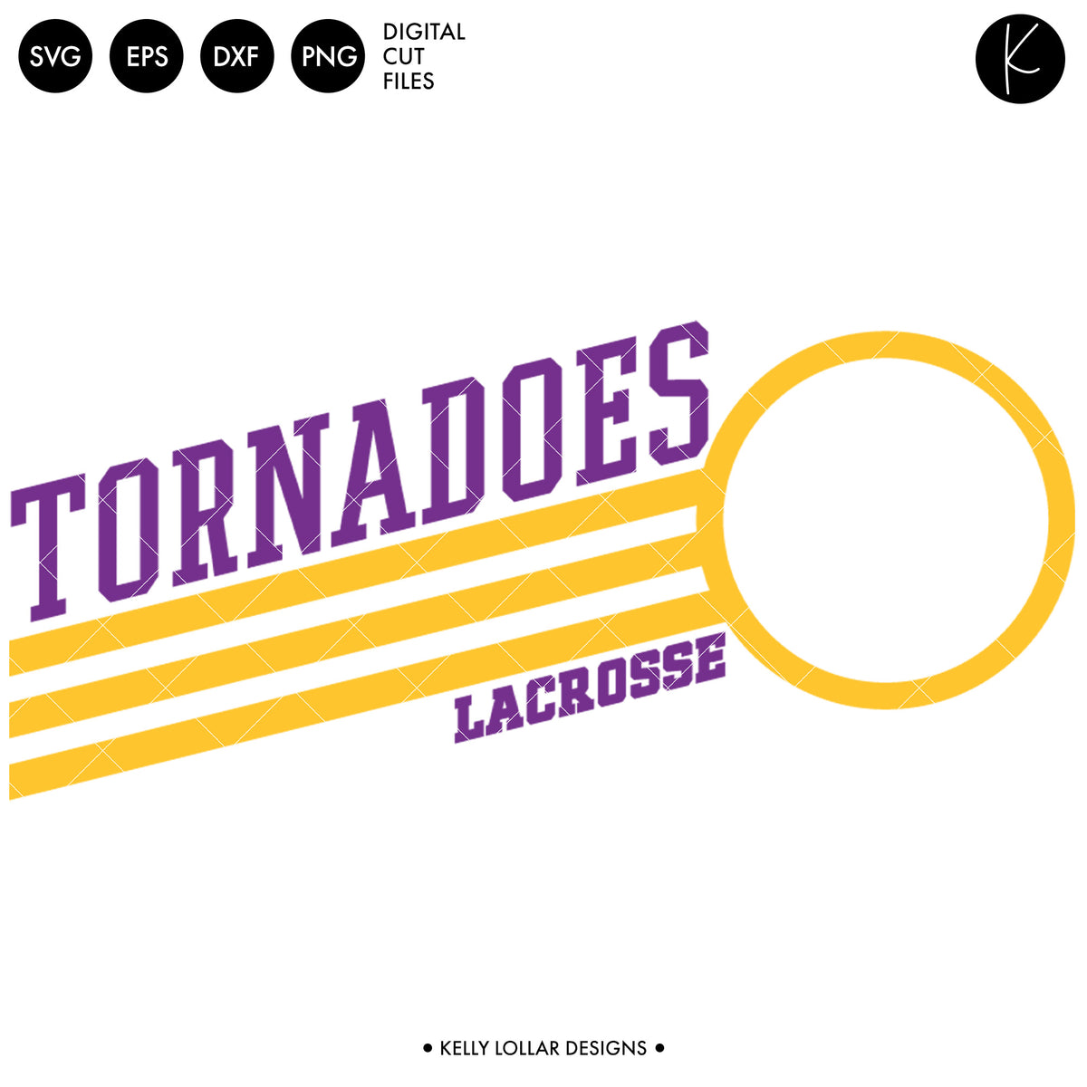 Tornadoes Lacrosse Bundle | SVG DXF EPS PNG Cut Files