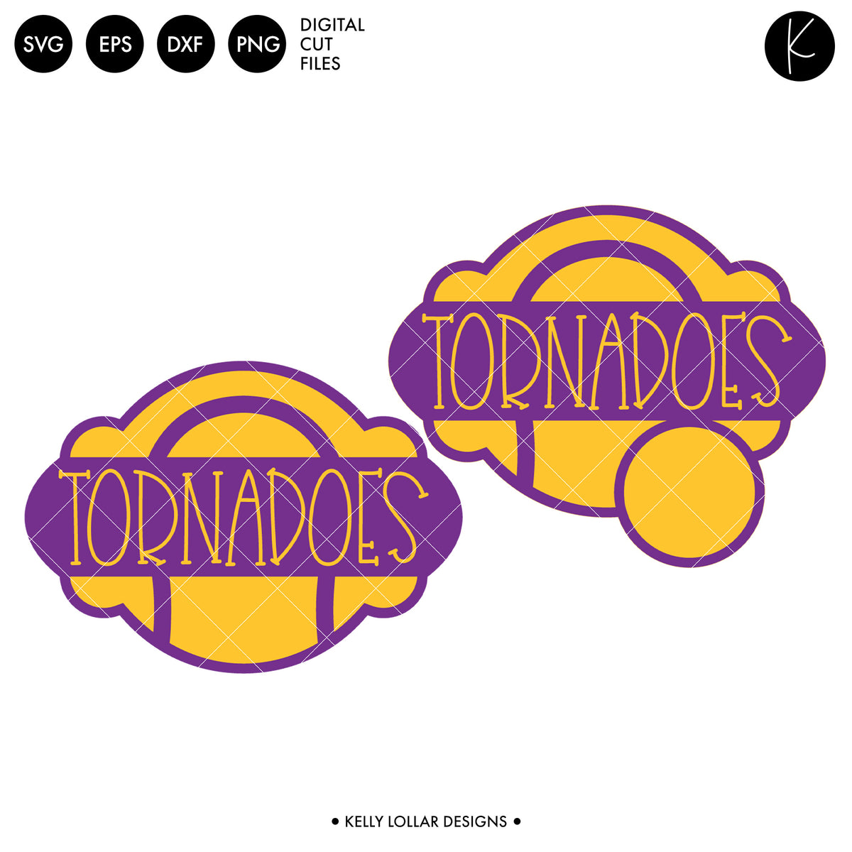 Tornadoes Tennis Bundle | SVG DXF EPS PNG Cut Files