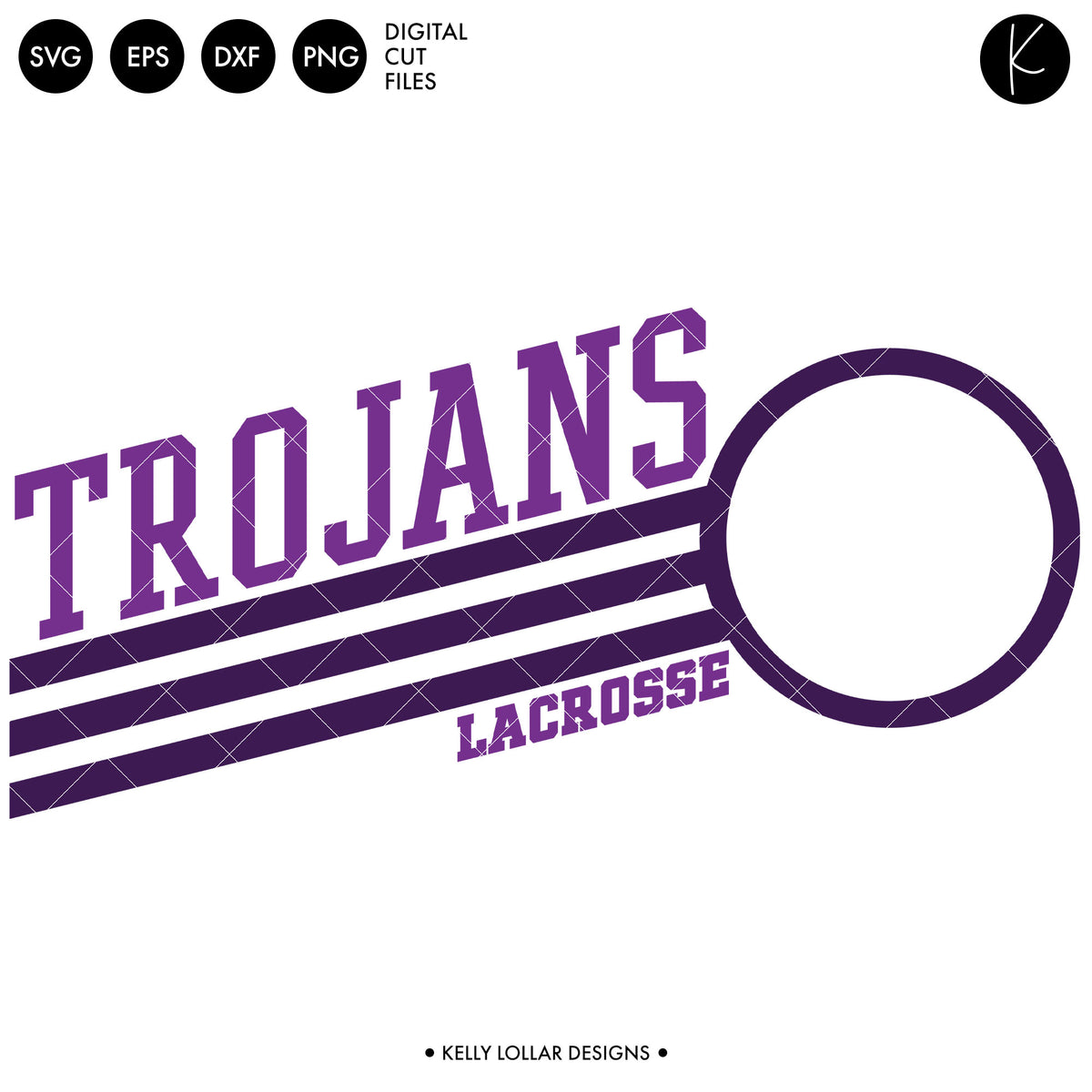 Trojans Lacrosse Bundle | SVG DXF EPS PNG Cut Files
