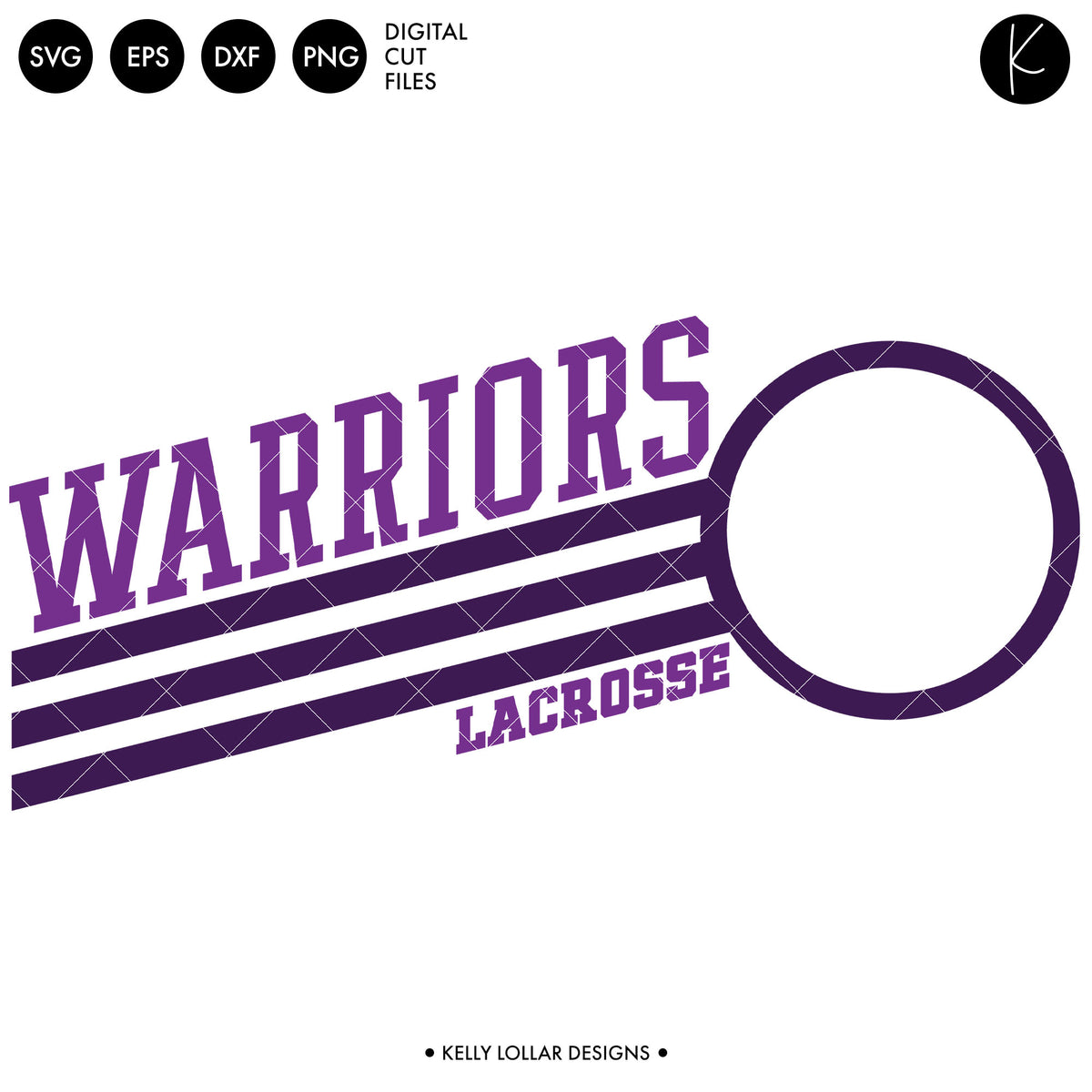Warriors Lacrosse Bundle | SVG DXF EPS PNG Cut Files