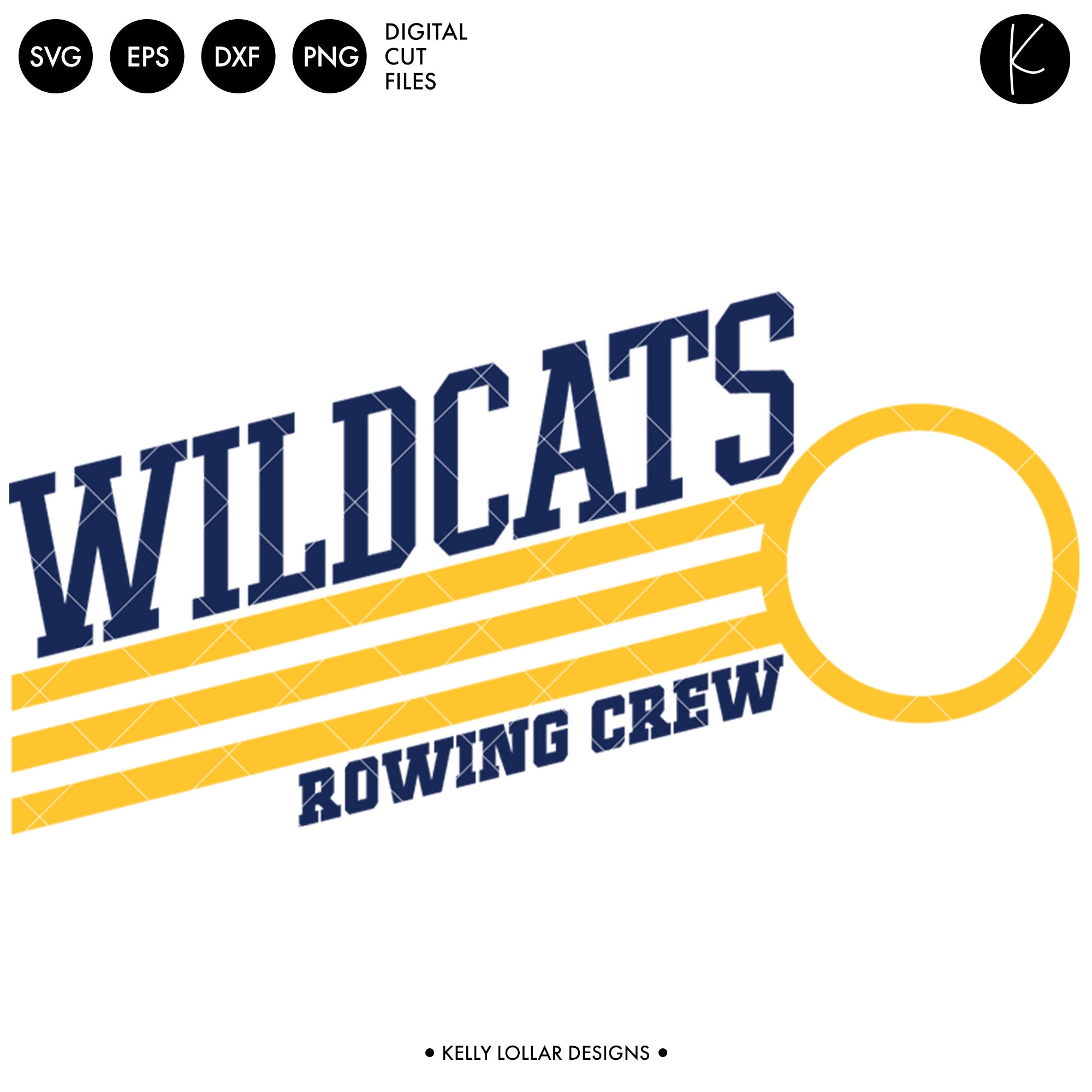 Wildcat Rowing Wildcats Rowing Crew Bundle | SVG DXF EPS PNG Cut Files - Kelly Lollar ...