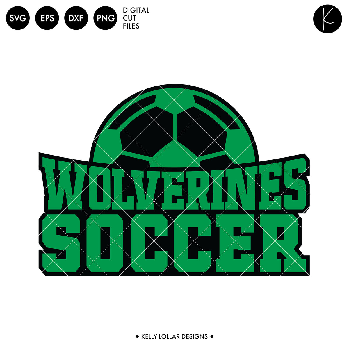 Wolverines Soccer and Football Bundle | SVG DXF EPS PNG Cut Files