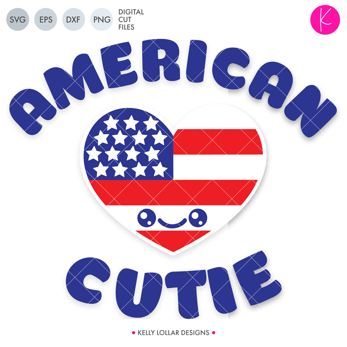 American Cutie | SVG DXF EPS PNG Cut Files