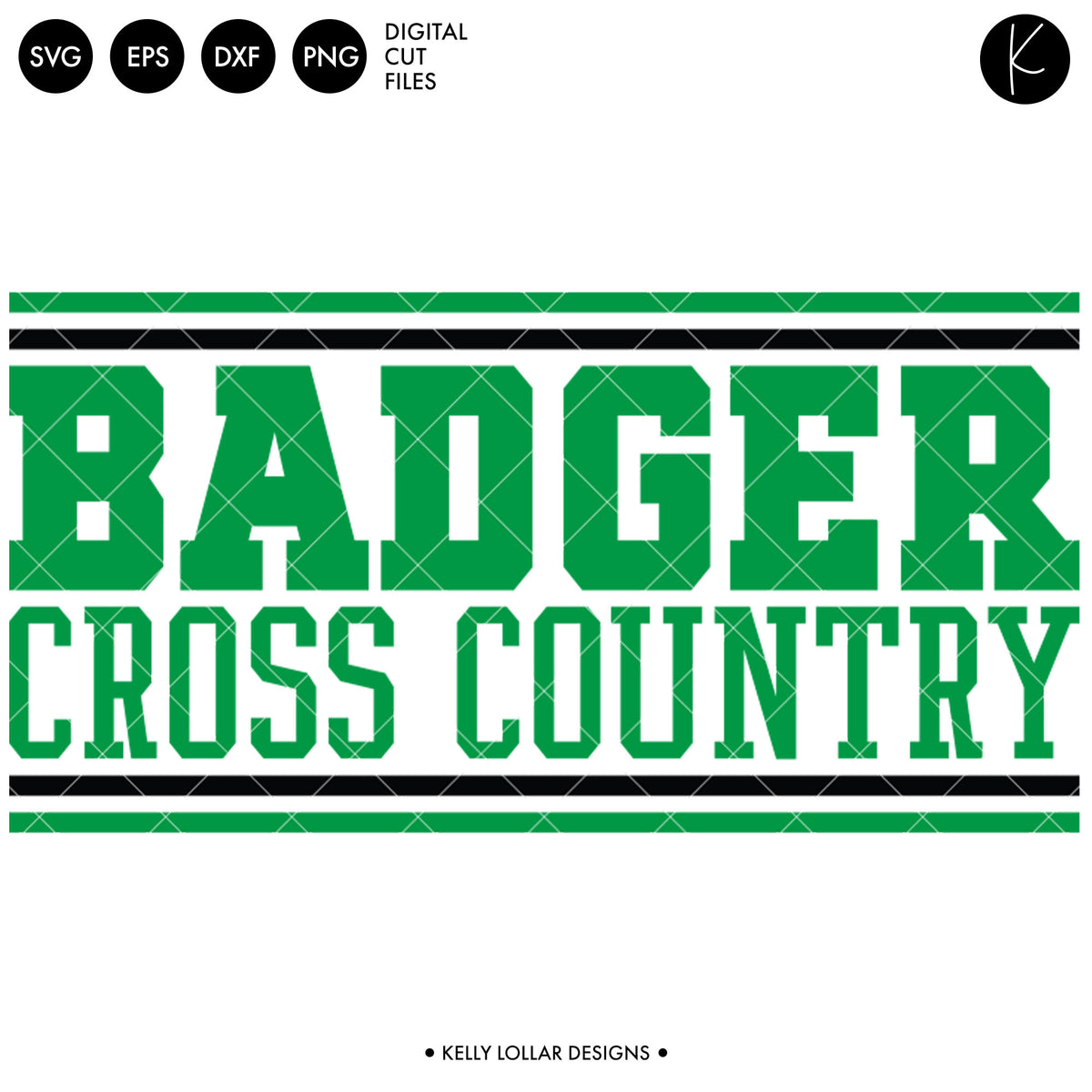 Badgers Cross Country Bundle | SVG DXF EPS PNG Cut Files