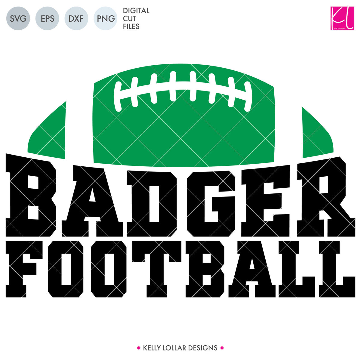 Badgers Football Bundle | SVG DXF EPS PNG Cut Files