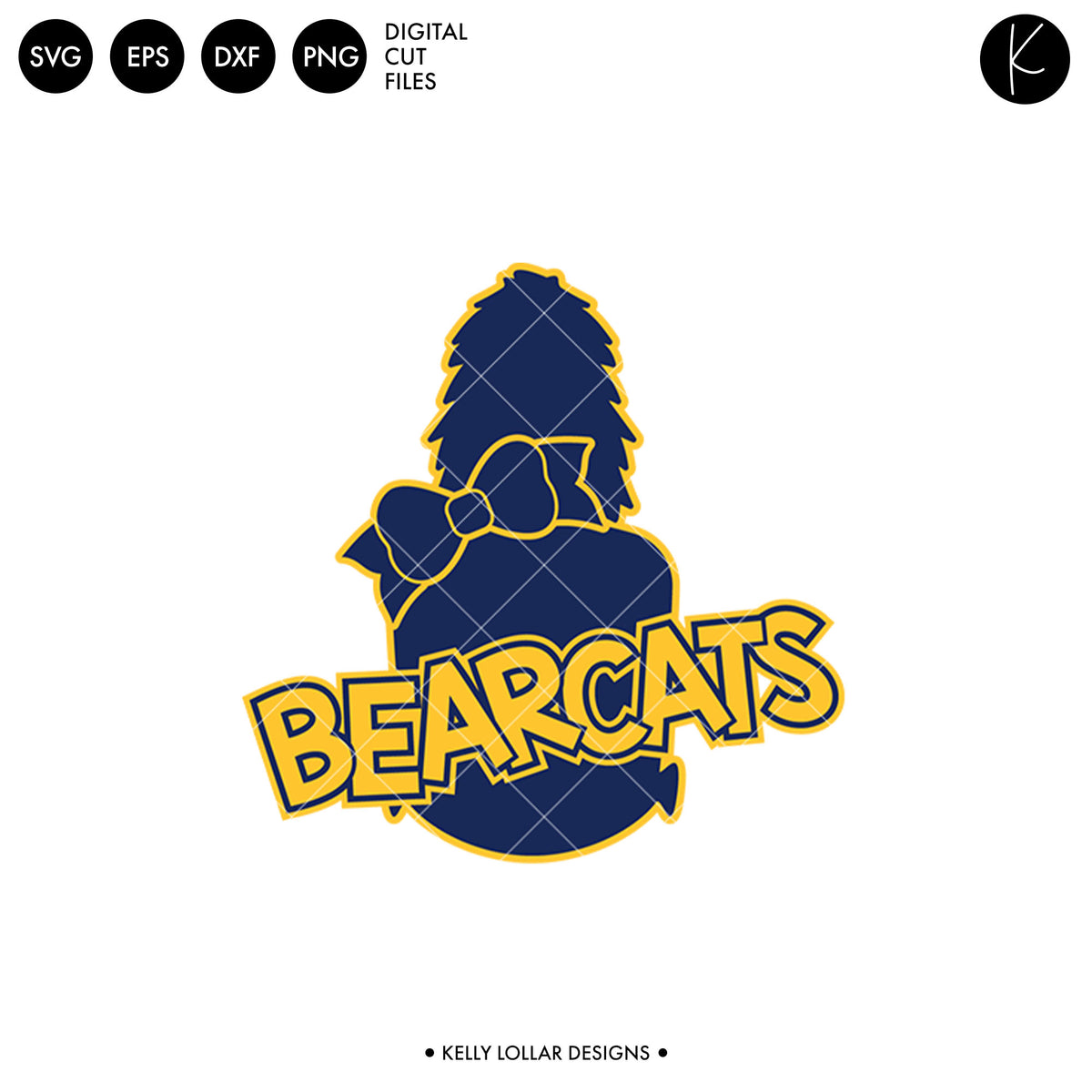 Bearcats Band Bundle | SVG DXF EPS PNG Cut Files