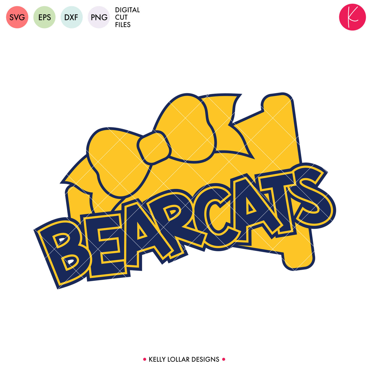 Bearcats Cheer Bundle | SVG DXF EPS PNG Cut Files
