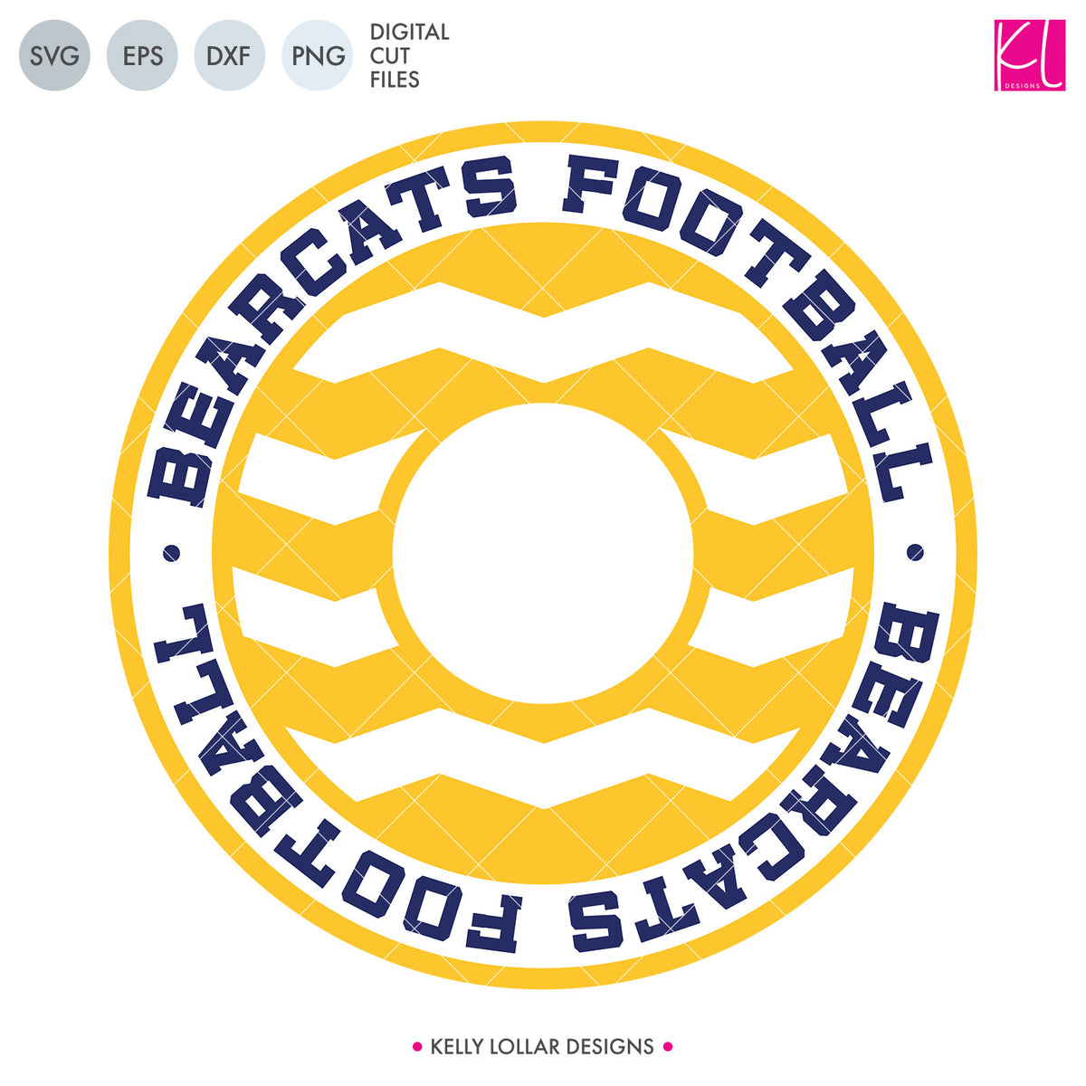 Bearcats Football Bundle | SVG DXF EPS PNG Cut Files