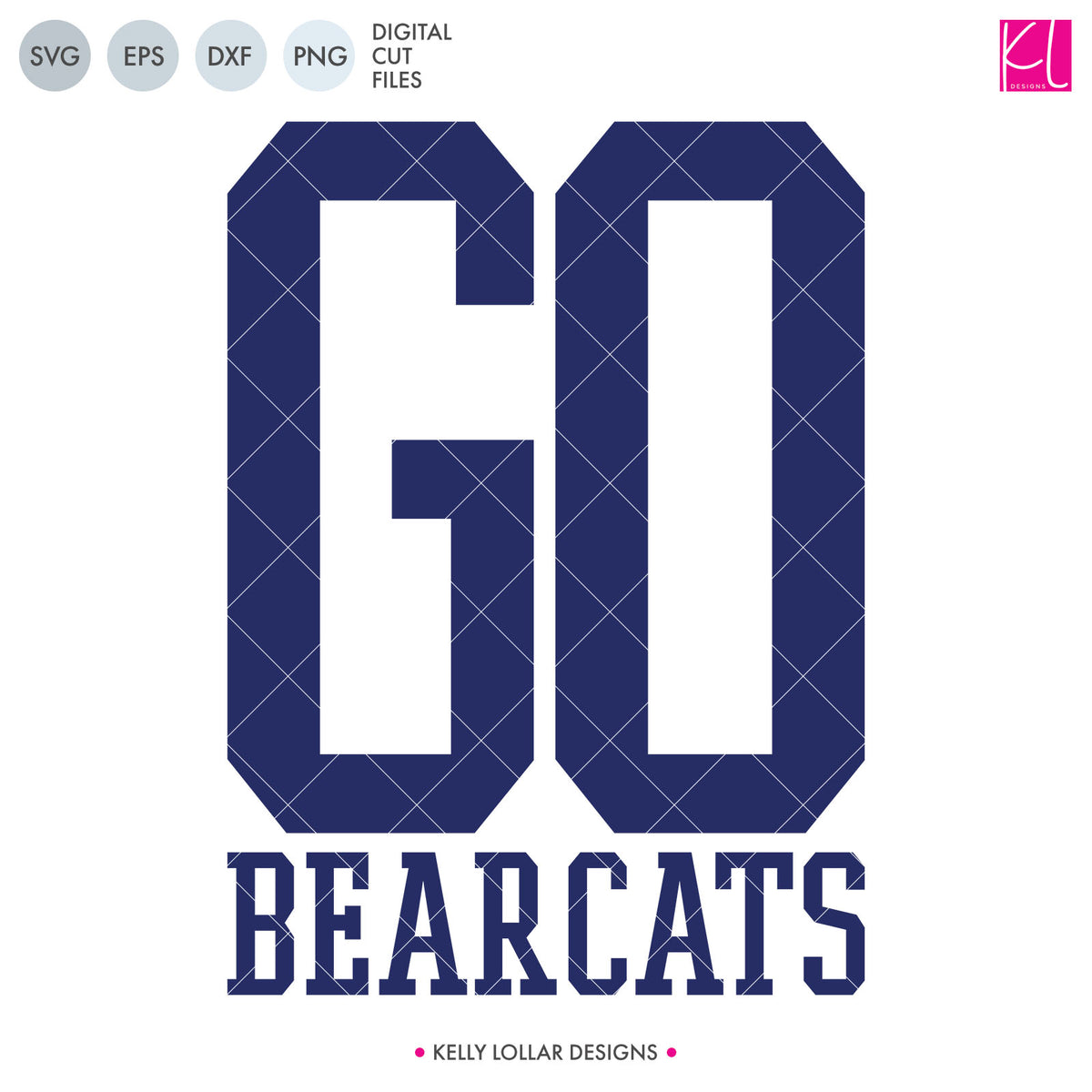 Bearcats Mascot Bundle | SVG DXF EPS PNG Cut Files