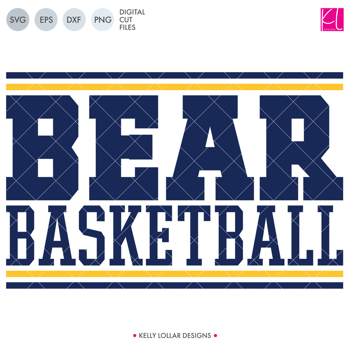 Bears Basketball Bundle | SVG DXF EPS PNG Cut Files