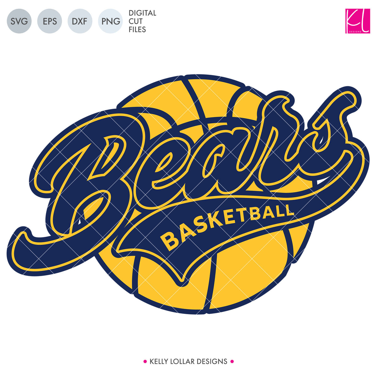 Bears Basketball Bundle | SVG DXF EPS PNG Cut Files