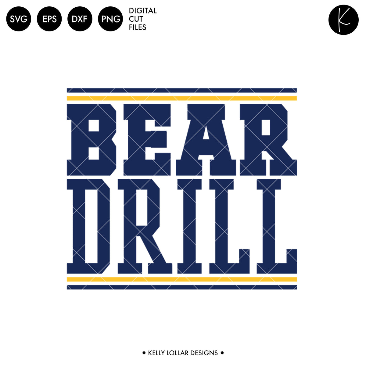Bears Drill Bundle | SVG DXF EPS PNG Cut Files