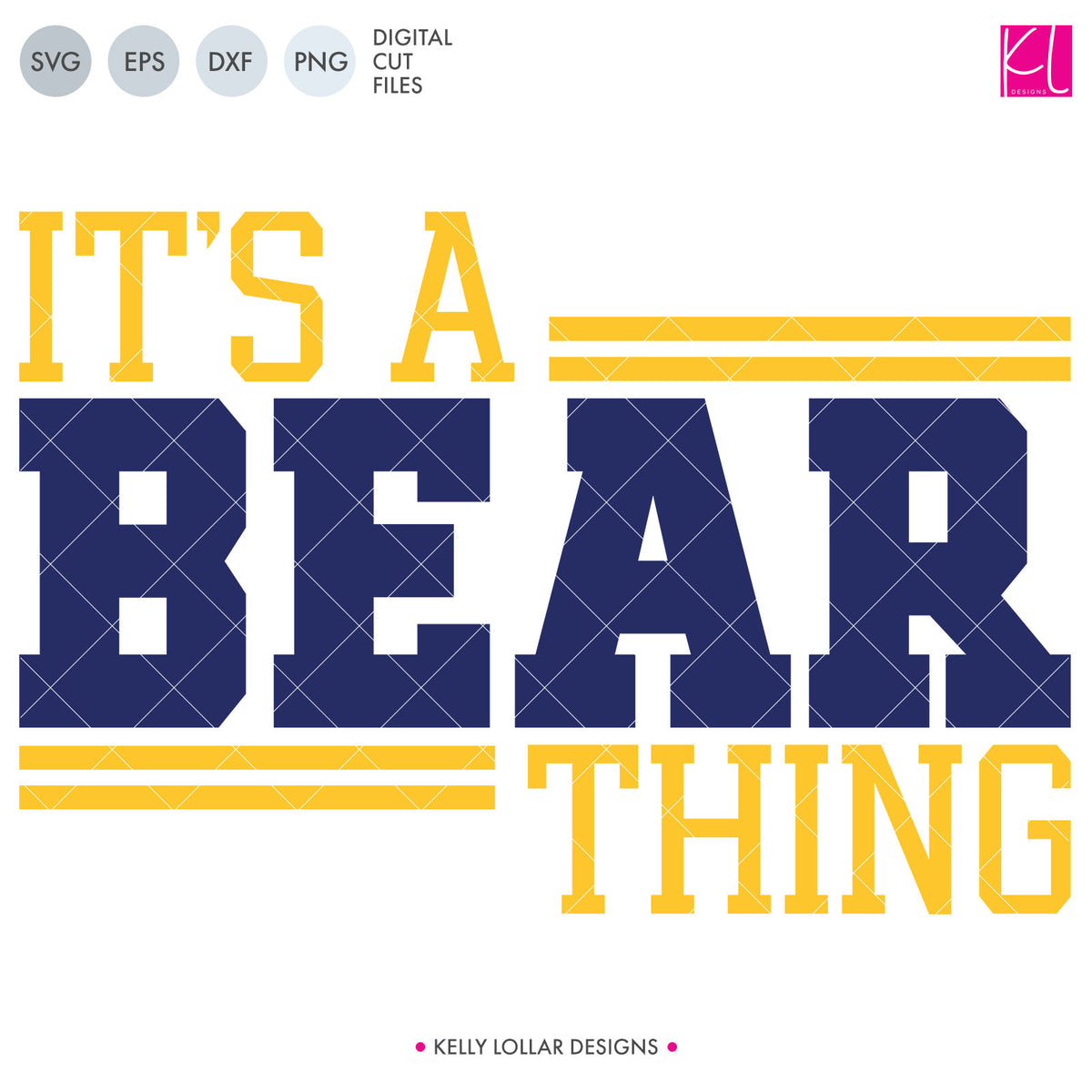 Bears Mascot Bundle | SVG DXF EPS PNG Cut Files