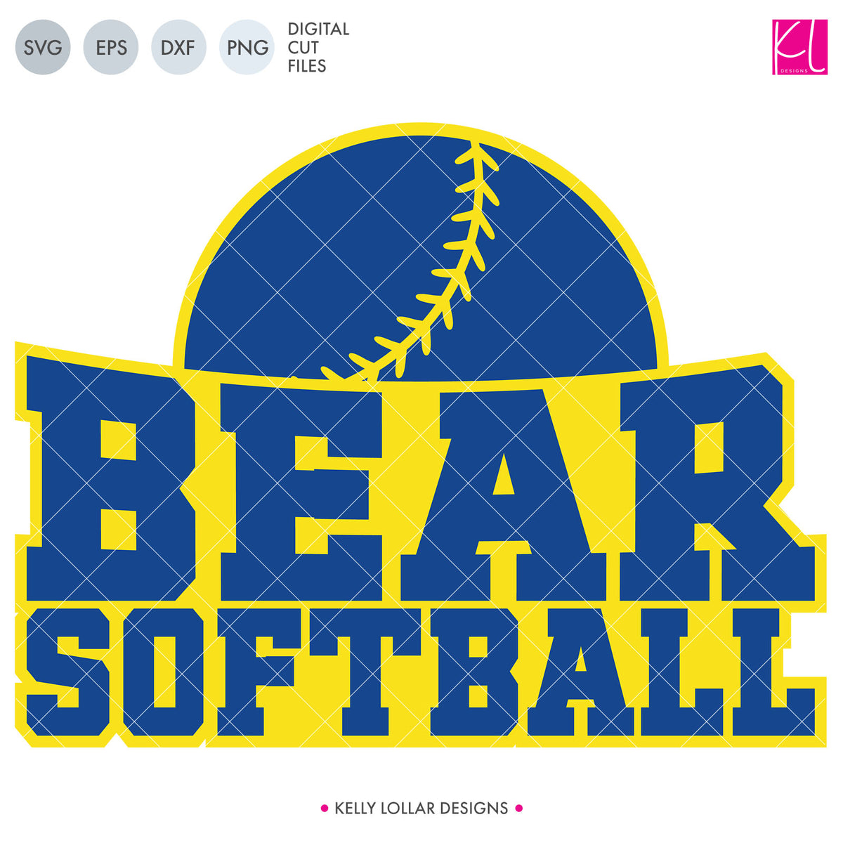 Bears Baseball &amp; Softball Bundle | SVG DXF EPS PNG Cut Files
