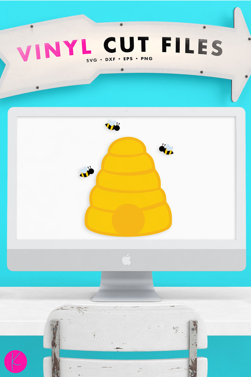 Beehive | SVG DXF EPS PNG Cut Files