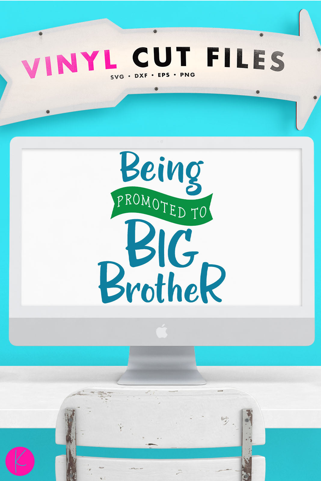Being Promoted to Big Brother | SVG DXF EPS PNG Cut Files