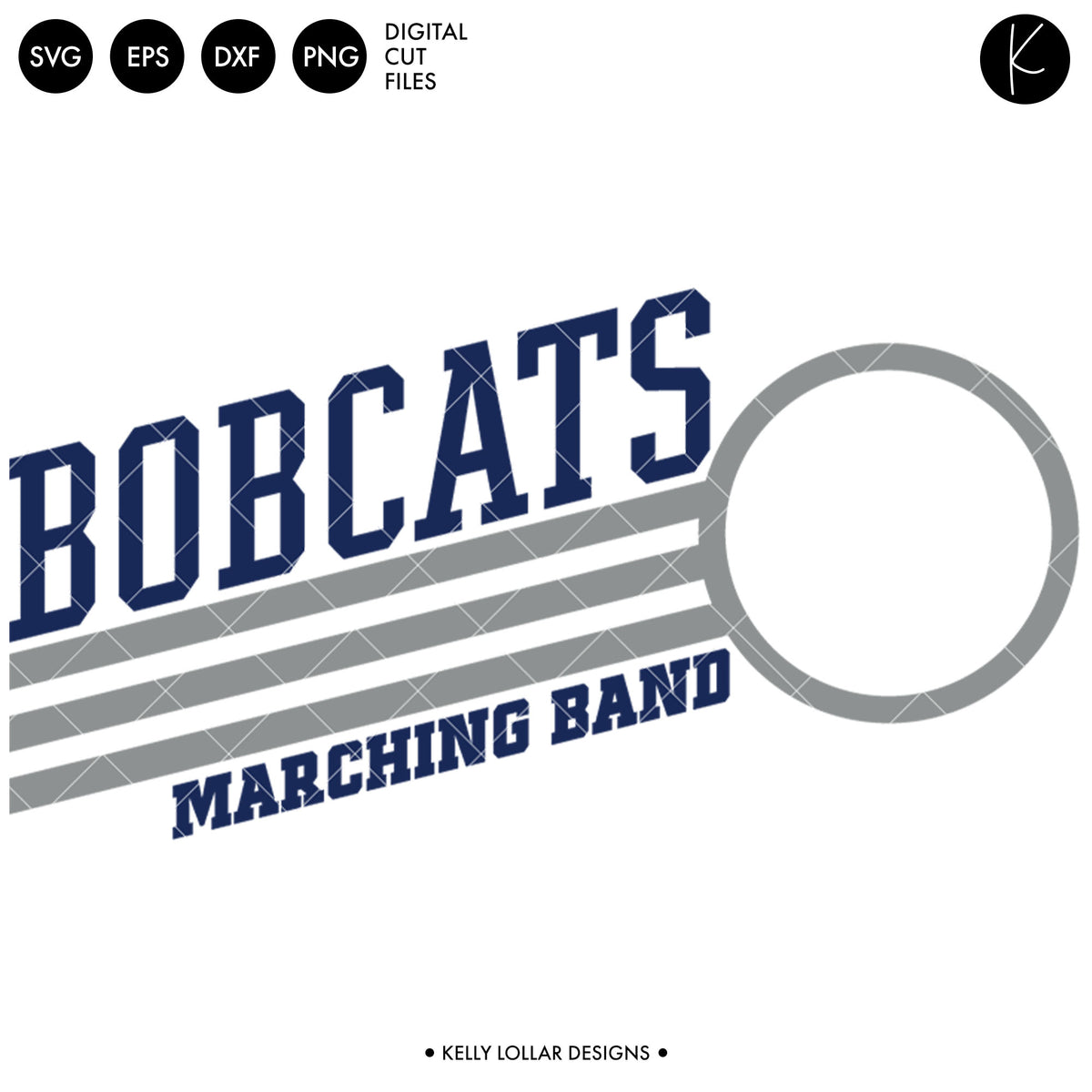 Bobcats Band Bundle | SVG DXF EPS PNG Cut Files