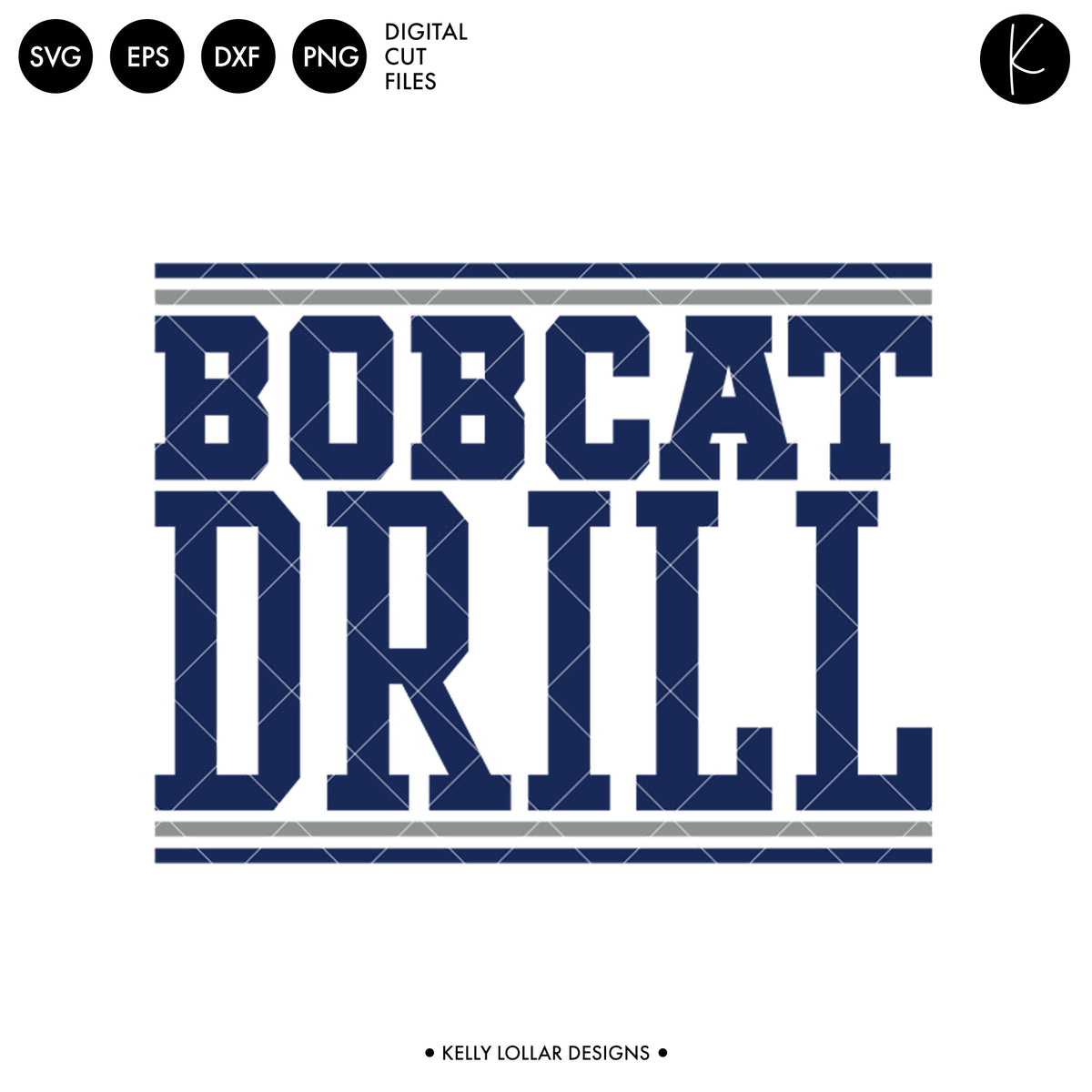 Bobcats Drill Bundle | SVG DXF EPS PNG Cut Files