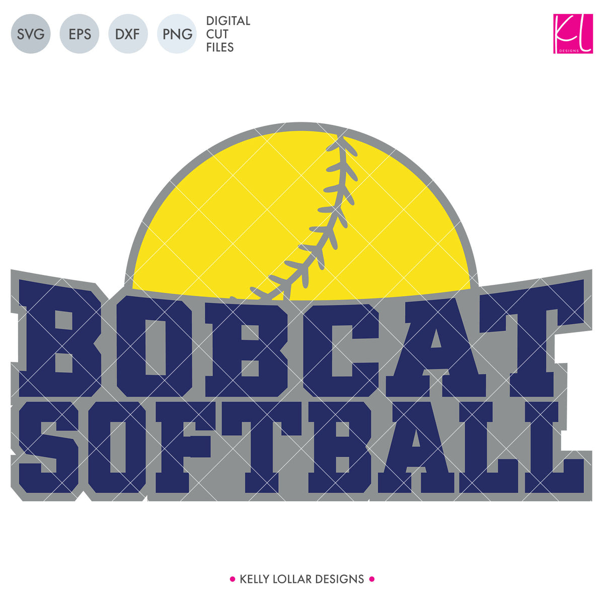 Bobcats Baseball &amp; Softball Bundle | SVG DXF EPS PNG Cut Files
